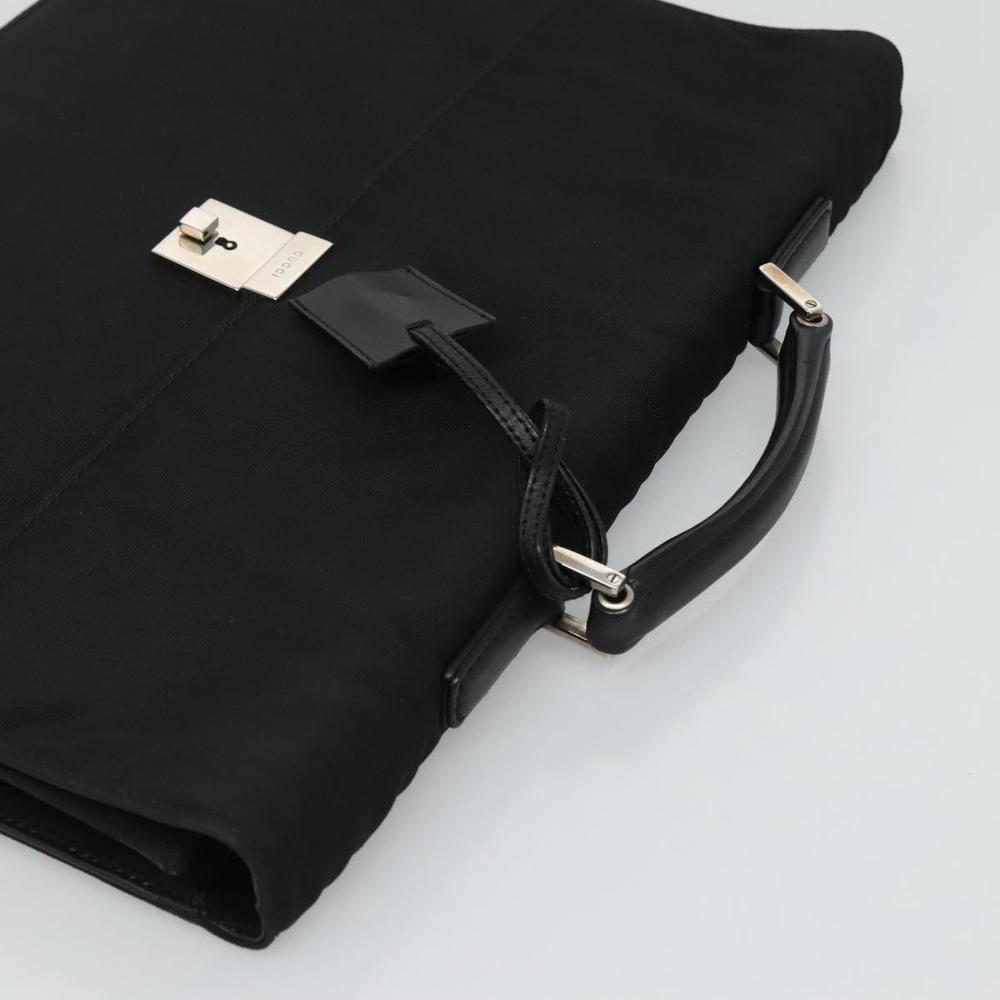 GUCCI Hand Bag Nylon Black 015 0235 Auth bs22614 - Picture 6 of 16